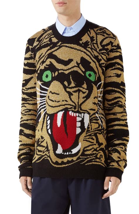 gucci bee sweater kids|gucci tiger sweater women.